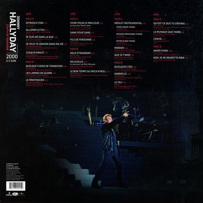 LP Zenith de Toulouse 2000 2-3 juin Universal 7802 445