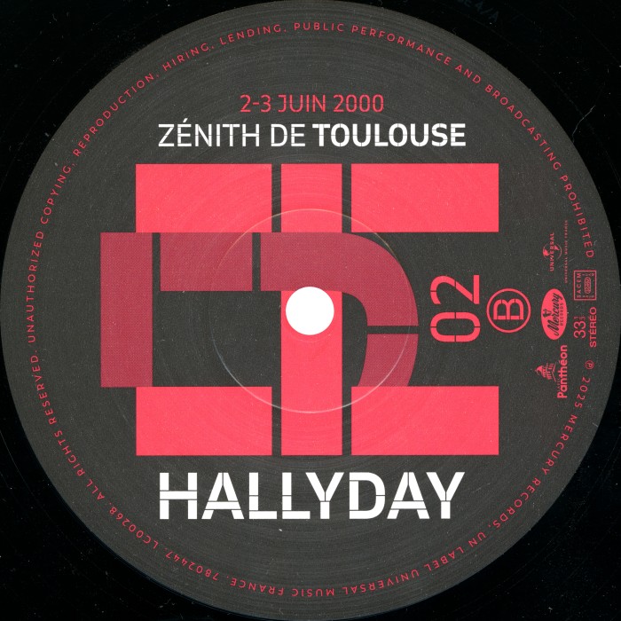 LP Zenith de Toulouse 2000 2-3 juin Universal 7802 445