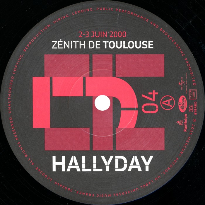 LP Zenith de Toulouse 2000 2-3 juin Universal 7802 445