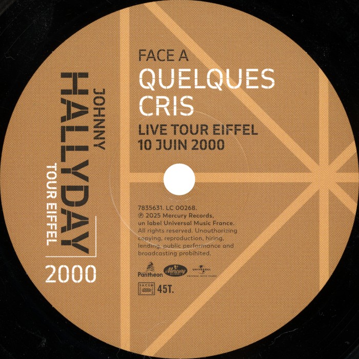 SP Quelques cris Universal 7835 631