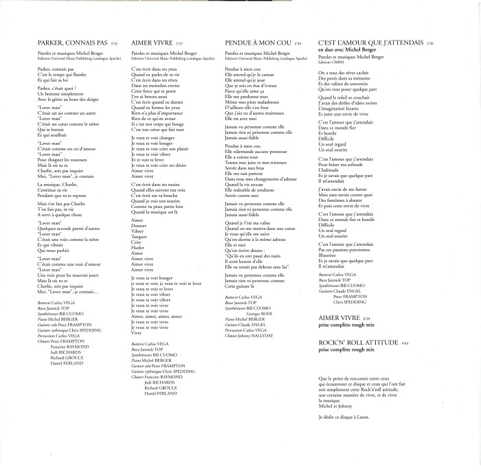 LP Rock 'n' roll attitude 40� anniversaire Universal 8810 191