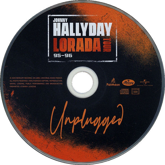 CD Universal 6108  404 Lorada Tour 95-96 Unplugged