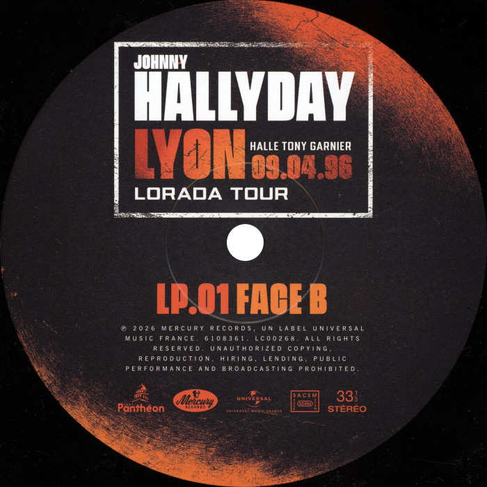 LP Universal 6108 360 Lorada Tour Lyon 09-04-1996