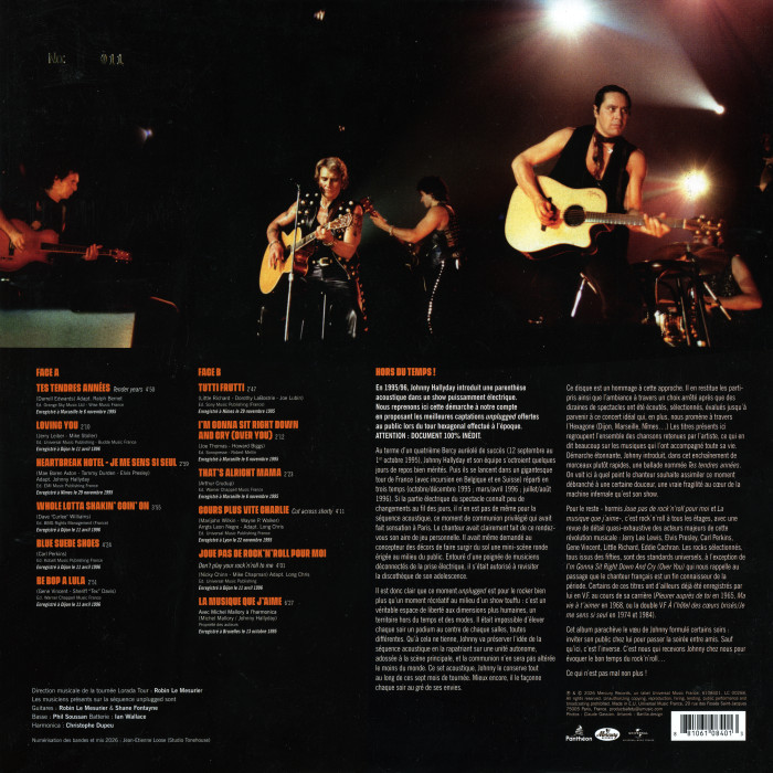 LP Universal 6108 401 Lorada Tour_95-96 Unplugged