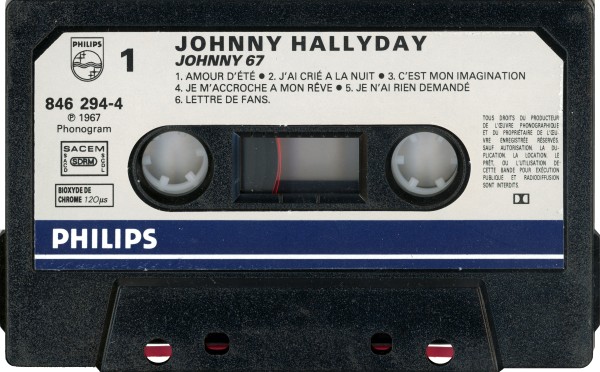 Cassette  Johnny 67 Philips 846 294-4