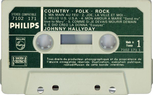 Cassette Country - Folk - Rock Philips 7102 171