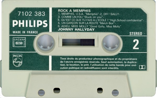 Cassette Rock  Memphis Philips 7102 383