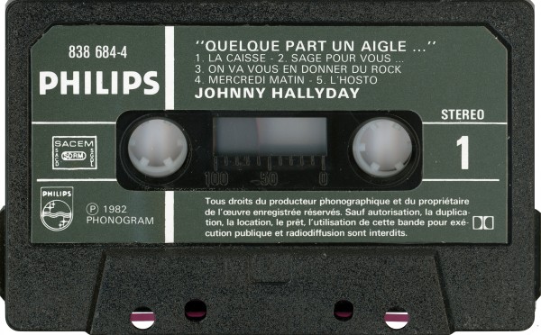 Cassette Quelque part un aigle... Philips 838 684-4