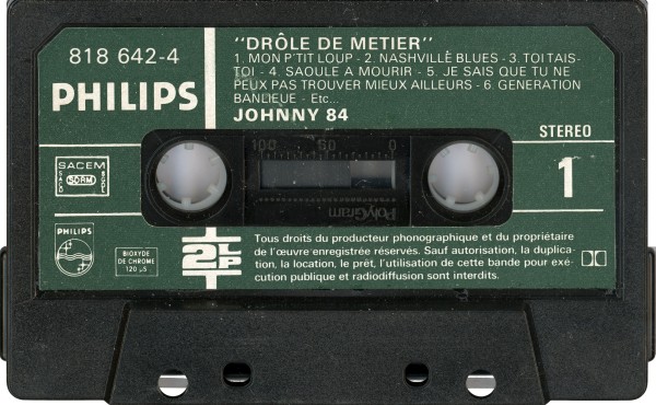 Cassette Hallyday 84 Nashville Philips 818 642-4