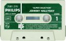 Cassette Super selection (Johnny chante Hallyday) Philips 7581 270