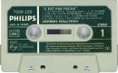 Cassette Pas facile Philips 7200 225