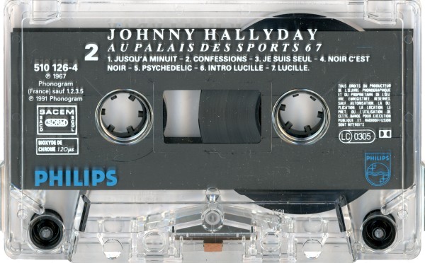 Cassette Au Palais des Sports 1967 Philips 510 126-4