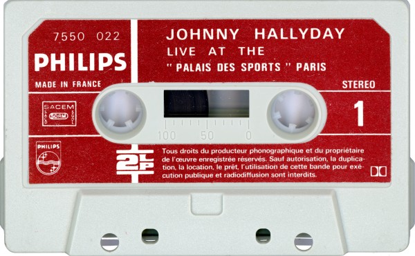 Cassette Live at the Palais des Sports Philips 755002