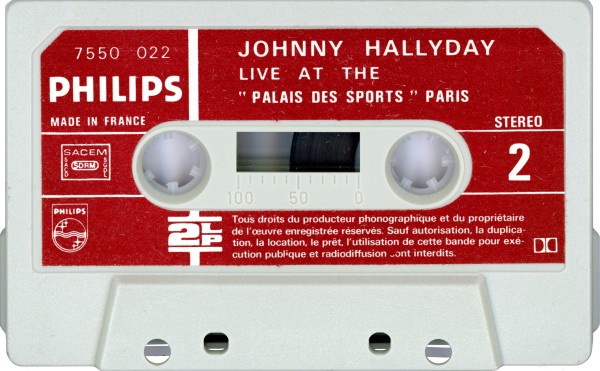 Cassette Live at the Palais des Sports Philips 755002