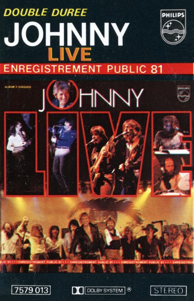 Cassette Johnny Live Philips 7579 013