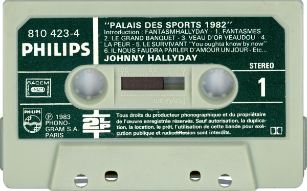 Cassette Palais des Sports 1982 Philips 810 423-4