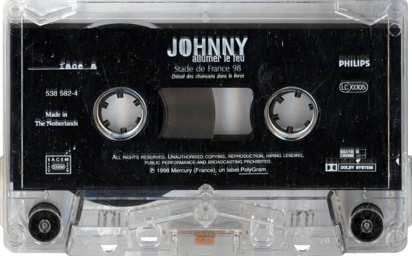 Cassette Philips 538 580-4 Johnny allume le feu Philips 538 580-4