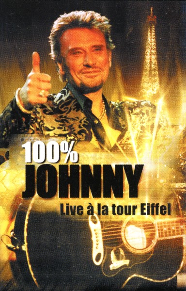 Cassette 100% Johnny Live  la tour Eiffel Philips-Universal 542 835-4