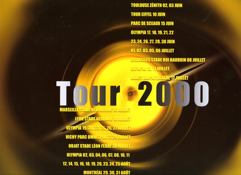 2000 100% Johnny Hallyday Tour 2000